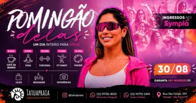 Domingão Delas - Arena Tatuapraia em São Paulo