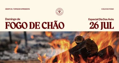 Domingo de Fogo de Chão | 26 de Julho | Rancho Tabacaray em Porto Alegre