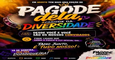 Domingueira -Edição Especial Agosto Pagode Delas 2026 em Belo Horizonte