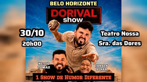 Imagem do DORIVAL SHOW em BH: Um Show Diferente