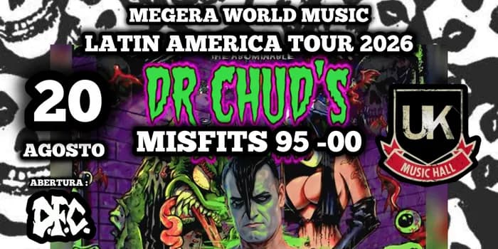 Imagem do DR. CHUD - USA ( MISFITS ) EM BRASÍLIA!