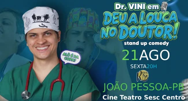 Imagem do Dr. Vini - Deu a Louca no Doutor AO VIVO em João Pessoa