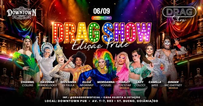 Imagem do DRAG SHOW EDIÇÃO PRIDE