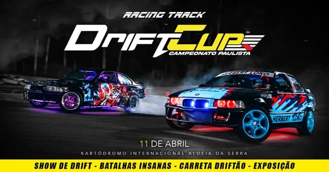 Imagem do DRIFT CUP (Campeonato Paulista de Drift) - Abertura de temporada