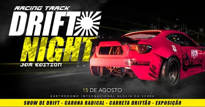 Imagem do DRIFT NIGHT 15/08 - JDM EDITION