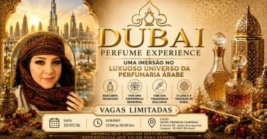 DUBAI PERFUME EXPERIENCE em Campinas