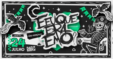 E eu que era Emo? | Anarriemo no Rock N Beer! em São Gonçalo