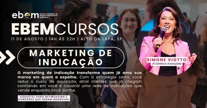 Imagem do EBEM Formações: Marketing de Indicação