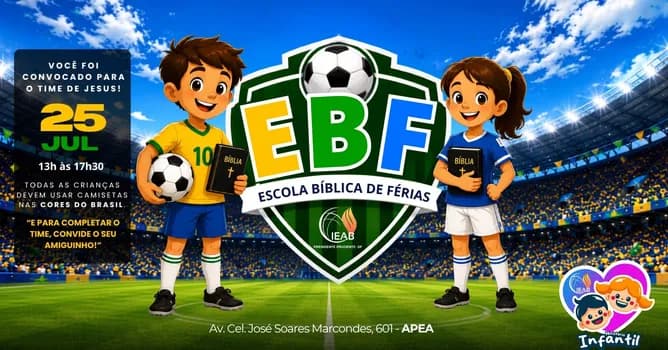 Imagem do EBF - Escola Bíblica de Férias