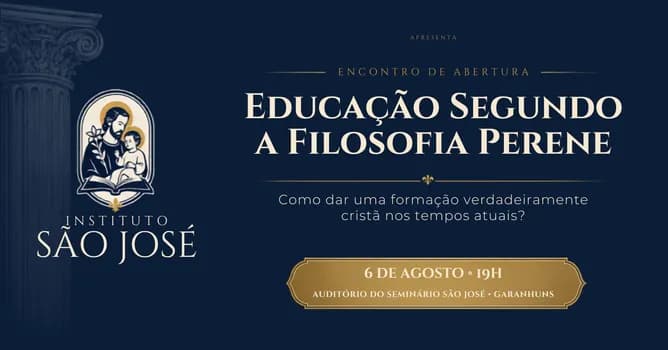Imagem do Educação segundo a Filosofia Perene - Como dar uma formação verdadeiramente cristã nos tempos atuais