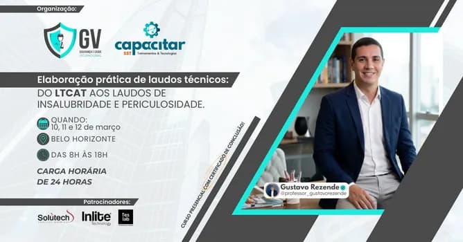 Imagem do Elaboração prática de laudos técnicos: do LTCAT aos laudos de insalubridade e periculosidade