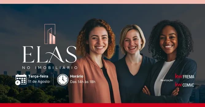 Imagem do Elas no Imobiliário: O Encontro de Mulheres que Dominam o Mercado