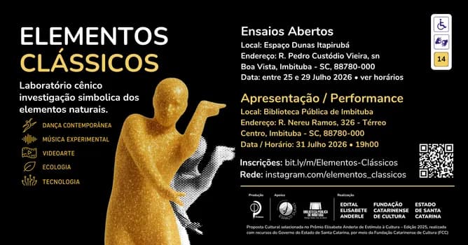 Imagem do Elementos Clássicos // Performance Dança // Imbituba SC