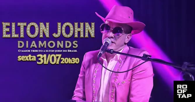 Imagem do ELTON JOHN DIAMONDS - POR MIZINHO CARVALHO