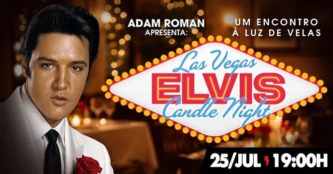 Imagem do Elvis Candle Night - Las Vegas Experience