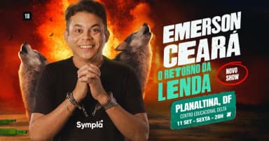 Emerson Ceará em PLANALTINA/DF | O Retorno da Lenda em Brasília