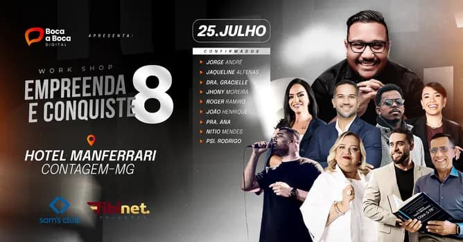 Imagem do EMPREENDA E CONQUISTE 8 O EVENTO QUE VAI ELEVAR O SEU NÍVEL EMPRESARIAL