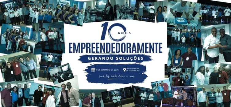 Imagem do Empreendedoramente, 10 anos Gerando Soluções