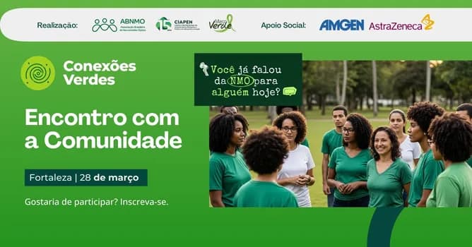 Imagem do Encontro com a Comunidade em Fortaleza - Conexões Verdes - Março Verde 2026