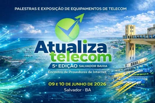 Imagem do Encontro de Provedores Atualiza Telecom 2026 - Salvador-BA