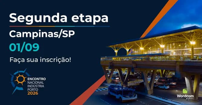 Imagem do Encontro Nacional Indústria Porto 2026 - Etapa Campinas