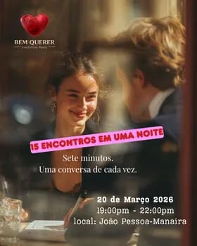 Imagem do Encontro Presencial entre Homens e Mulheres | Bem Querer