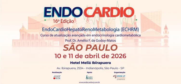 Imagem do EndoCardio SP 2026 - EndoCardioHepatoRenoMetabologia (ECHRM)
