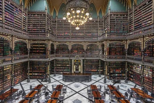 Imagem do English-only Guided Tour | Real Gabinete Português de Leitura