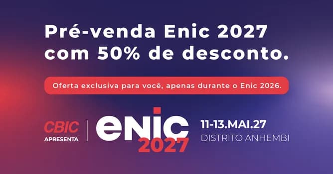 Imagem do ENIC 2027 - Encontro Internacional da Indústria da Construção