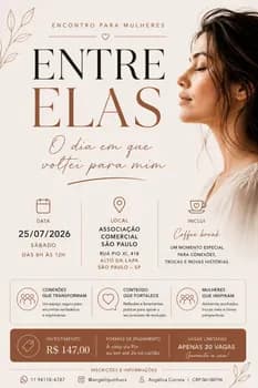 Entre Elas - O dia em que voltei para mim em São Paulo