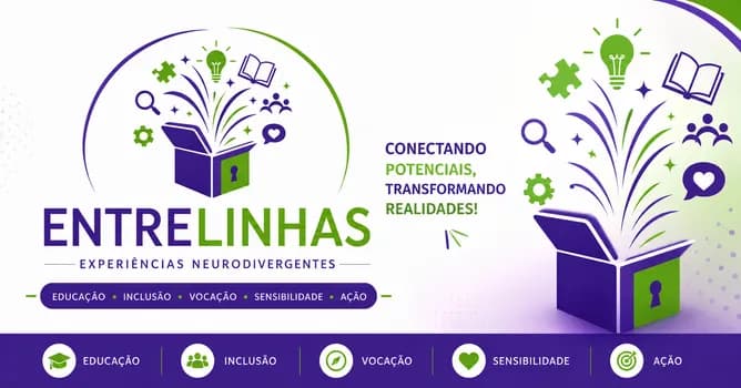 Imagem do EntreLinhas - Experiências Neurodivergentes