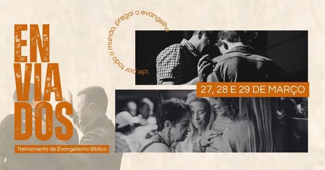 Imagem do ENVIADOS - Formação em Evangelismo Bíblico e Prático