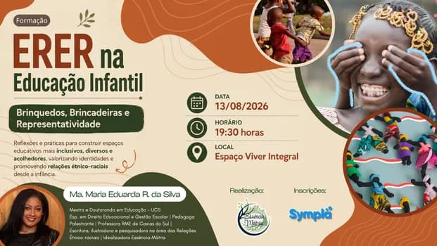 Imagem do ERER na Educação Infantil: Brinquedos, Brincadeiras e Representatividade
