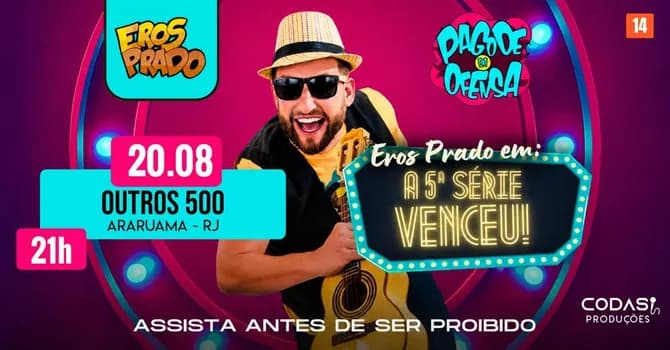 Imagem do Eros Prado- A 5ª Série Venceu! - Araruama
