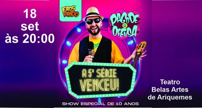 Imagem do Eros Prado - a Quinta Série Venceu!