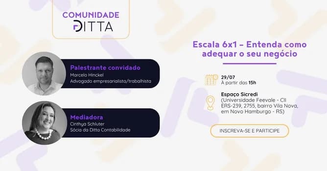 Imagem do Escala 6x1 - Entenda como adequar o seu negócio!