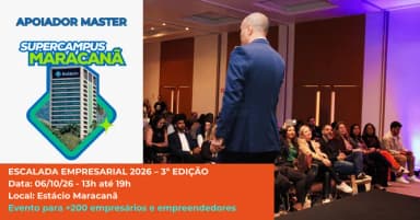 ESCALADA EMPRESARIAL 2026: 3ª Edição - Empreendedorismo, Gestão e Vendas para Escalar com Mais Lucro em Rio de Janeiro
