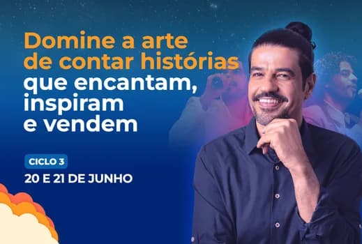 Imagem do Escrever, Contar, Comunicar - Storytelling - Ciclo 3 - 20 e 21' de JUNHO 2026 - São Paulo