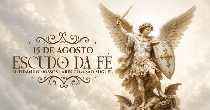Imagem do Escudo da Fé: Blindando Nossos lares com São Miguel