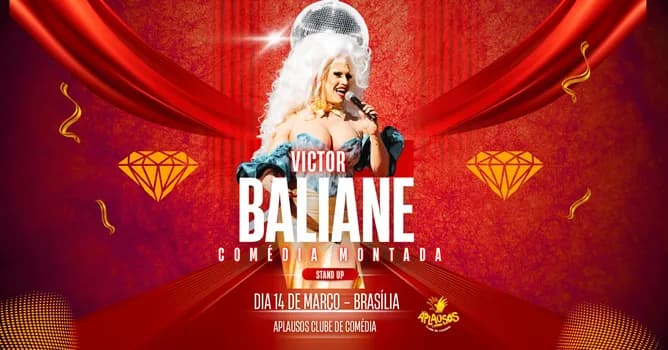 Imagem do ESGOTADO - Comédia Montada - com Victor Baliane - COMÉDIA STAND-UP EM BRASÍLIA