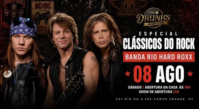 Imagem do ESPECIAL CLÁSSICOS DO ROCK -RIO HARD ROXX