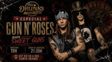 ESPECIAL GUNS N ROSES -SWEET GUNS em Rio de Janeiro