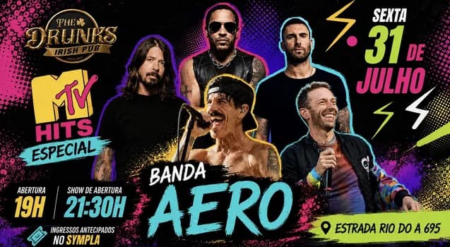 Imagem do ESPECIAL MTV HITS -BANDA AERO