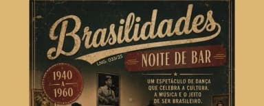 Espetáculo Brasilidades - Noite de Bar em Betim