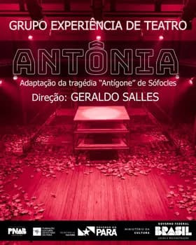 Imagem do Espetáculo Teatral Antônia e os encomendadores de almas