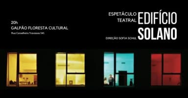 Espetáculo Teatral EDIFÍCIO SOLANO em Porto Alegre