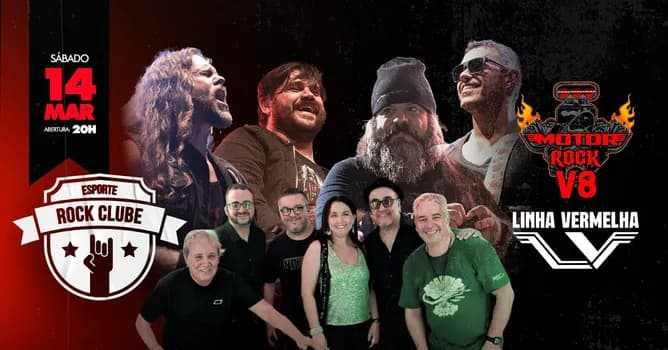 Imagem do Esporte Rock Clube | 14MAR (SAB) | Esporte Clube Jardim Guanabara