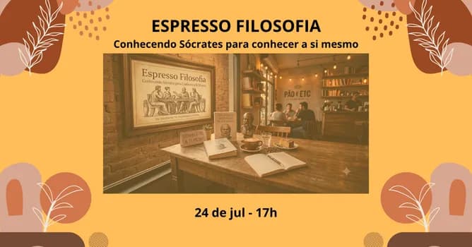 Imagem do Espresso Filosofia: Conhecendo Sócrates para Conhecer a Si Mesmo