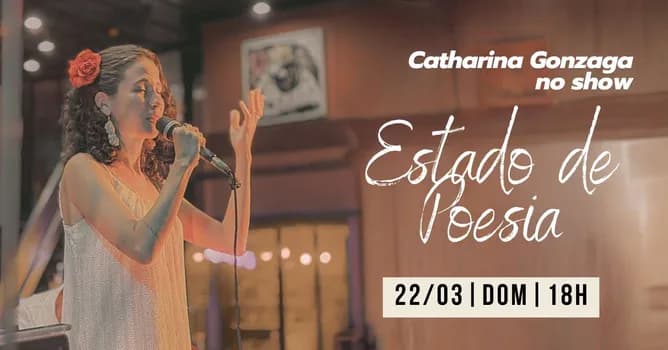 Imagem do Estado de Poesia, a poesia escondida nas canções brasileiras