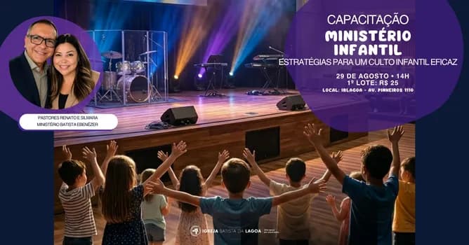 Imagem do ESTRATÉGIAS PARA UM CULTO INFANTIL EFICAZ